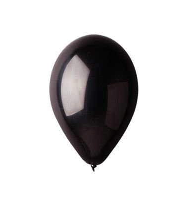 Nafukovací balonky černé M 100ks | Dekorace - Párty